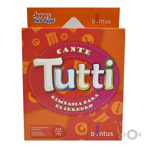 JUEGO DE CARTAS TUTTI FRUTTI (BONTUS)